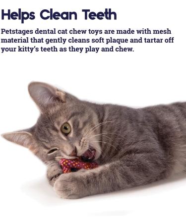 Petstages Catnip Pretzel Dental Chew Toy | Plaque Away Cat Toy - Buy Online on SooperMarket.com