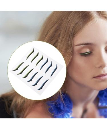 CANIGHT 36 Pairs Glitter Eyeliner DIY Eyelid Tape Double-sided Tape Eyeshadow Tape Eye Line Strip Sticker - Buy Online on SooperMarket.com