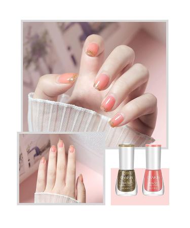 Vipomkowa Non-Toxic Nail Polish - Eco-Friendly Quick-Dry Water-Based Formula (8ml) - 02# | International Shipping Available - Buy Online on SooperMarket.com