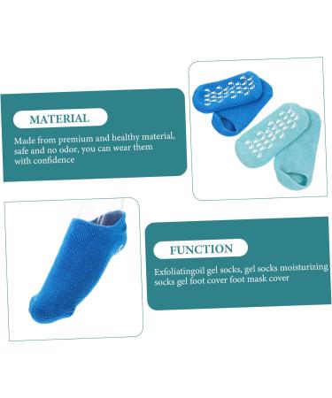 Beavorty 4 Pairs Gel Socks Commodity Cotton Yarn Miss Spa - Buy Online on SooperMarket.com