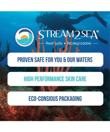 STREAM 2 SEA Hair Conditioner 16 oz | Reef Safe Fragrance Free All Natural Deep Conditioner for Campers & Boaters | Paraben Free Ideal for Dry Damaged Hair - Buy Online on SooperMarket.com