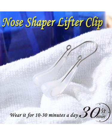 Jieri Nose Shaper Lifter Clip - Nose Slimmer & Reshaper for Men & Women - Effective Nose Straightener Wide Nose Solution - International Shipping Available - Buy Online on SooperMarket.com
