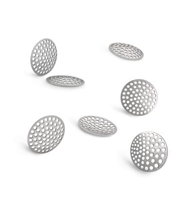 3/4 Inch (.75") Titanium Rigid Concave Filters - Utility Screens (5 Pack) 3/4"