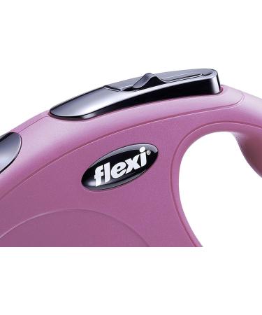 Buy Flexi Retractable Dog Leash 3m Extra Small Pink Rose - Perfect for Small Dogs | Shop Internationally - Buy Online on SooperMarket.com