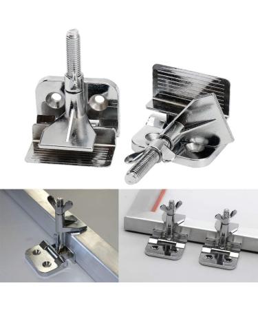 2Pcs Butterfly Hinge Clamp for Silk Screen Printing Hobby Printer with Four Screws - Buy Online on SooperMarket.com