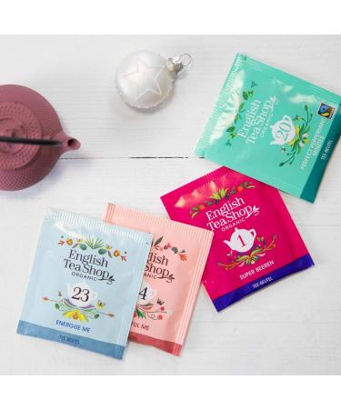 ETS TEE Advent Calendar - 24 Organic Teas | Fruit Herbal Green & Black Tea | Perfect Christmas Gift - Buy Online on SooperMarket.com