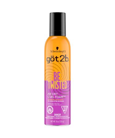 Got2b Be Twisted Air Dry Curl Foam 8 oz