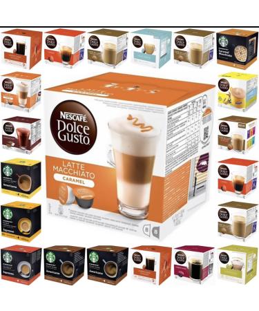 Nescafe Dolce Gusto Selection - Choose 3 Boxes - Many Blends to choose from :