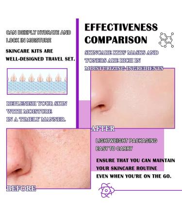 Hydrating Skin Care Set for Women | 8-Piece Multi-Combination Kits | Perfect Mother's Day Gift | International Shipping Available - Buy Online on SooperMarket.com