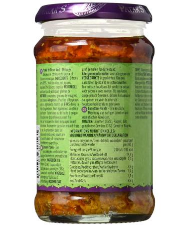 Patak's Lime Pickle 283g - Authentic Indian Bundle | International Shipping Available - Buy Online on SooperMarket.com