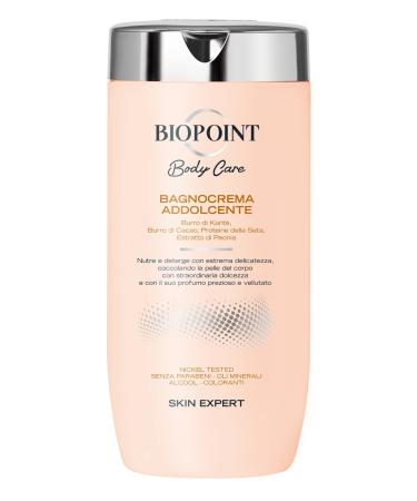 Biopoint - Gentle cream bath nourishing with silk protein and peony extract gives a soft fragrant skin 400 ml