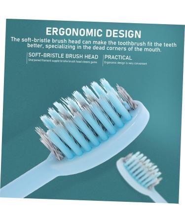 Beavorty Portable Toothbrush Travel-Friendly Mouth Cleaning Brush for Braces | Ideal Travel Toothbrush - Buy Online on SooperMarket.com