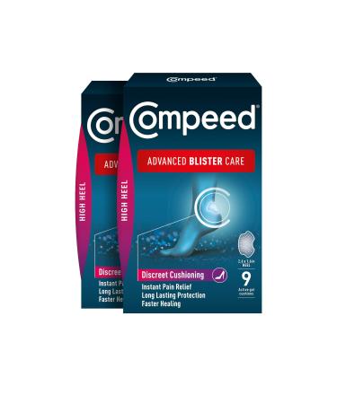 Advanced Blister Care 9 Count High Heel (2 Packs)