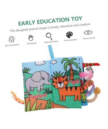 Shop Toyvian 4-Piece Cock Towel Book Set | Early Education & Intelligence Toys for Baby Girls | Enlightenment & Animal Concepts - Buy Online on SooperMarket.com