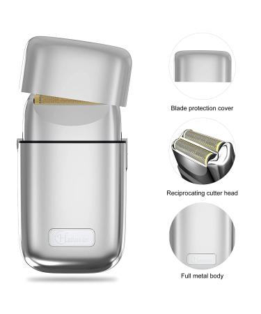 Hatteker Bald Head Shaver Foil Electric Razor Cordless Rechargeable - Silver - Buy Online on SooperMarket.com