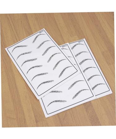Angoily Permanent Eyebrow Makeup - for Cosmetic Skin Fake Practice Microblading Supply - Buy Online on SooperMarket.com