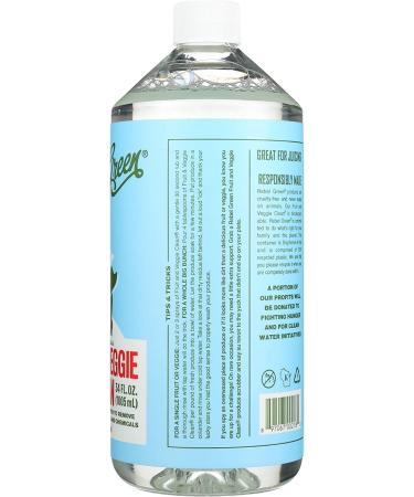 Rebel Green Cleaner Refill - 34 Fl Oz Fruit & Veggie Cleaner | Eco-Friendly & Effective - Buy Online on SooperMarket.com