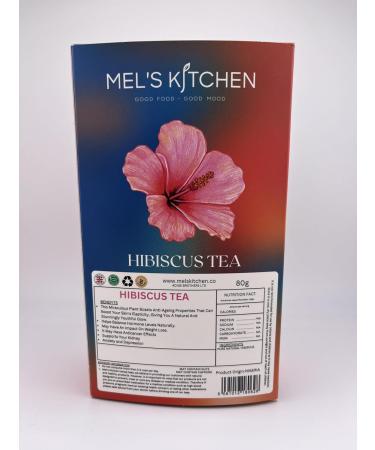 Mel's Kitchen Hibiscus Tea 80g - Buy Online on SooperMarket.com