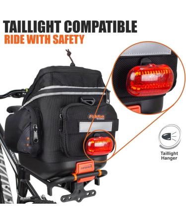 Ibera Seatpost-Mounted Bicycle Carrier Rack | Regular Size Rack Only | Rack and Trunk Bag Combo | Compact Size Option - Buy Online on SooperMarket.com