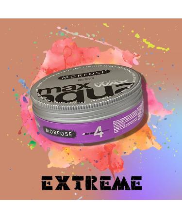 Buy Morfose Hair Gel Wax Max Aqua 175ml - Strong Hold Long Lasting Shine | International Shipping Available - Buy Online on SooperMarket.com