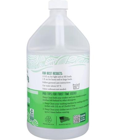 Charlie s Soap HE Hypoallergenic Liquid Laundry Detergent with Pump - 1 Gallon | Eco-Friendly International Shipping - Buy Online on SooperMarket.com