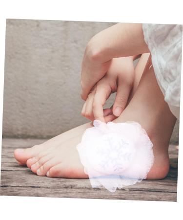 2pcs Soft Bath Ball & Exfoliating Shower Pouf - Luxurious Bathing Accessories for Girls - Cotton Loofah & Back Scrubber - Ideal for Relaxing Showers - Buy Online on SooperMarket.com