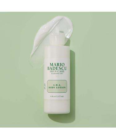Mario Badescu AHA Body Lotion 6 oz. - Smoothing Body Moisturizer - Buy Online on SooperMarket.com