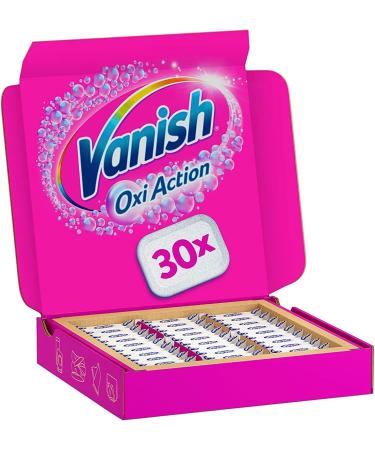 Vanish Oxi Action Multi Power Pods | Easy to Use Single Dose Powder Tablets | Removes Stains Even at 30 C | Prevents Colour Transfer & Removes Odours | Deep Hygiene Action | Safe on Everyday Fabrics