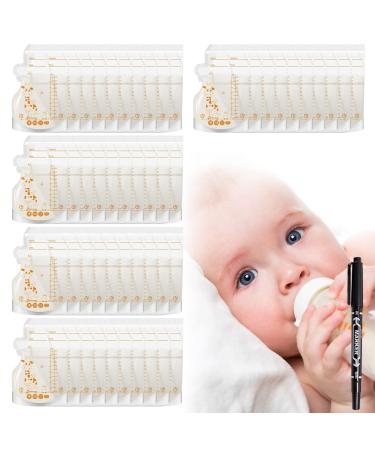 Breast milk bags milk bags for breast milk breast milk bags for freezing breast milk storage bags breast milk storage bags pre-sterilized storage bags 250 ml 61pcs