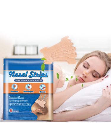 Brrnoo Extra Strength Nasal Strips for Snoring 54pcs Nasal Strips Nasal Congestion Relief Reduce Snoring Sleeping Elastic Nose Sticker Patches Anti Snoring Devices Reduce Snoring Improve Sleep