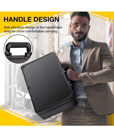 Shop Noverlife Large Barber Carrying Case w/Code Lock | Ultimate Hairdresser Toolbox Organizer for Stylists & Groomers - Portable Travel Suitcase - Buy Online on SooperMarket.com