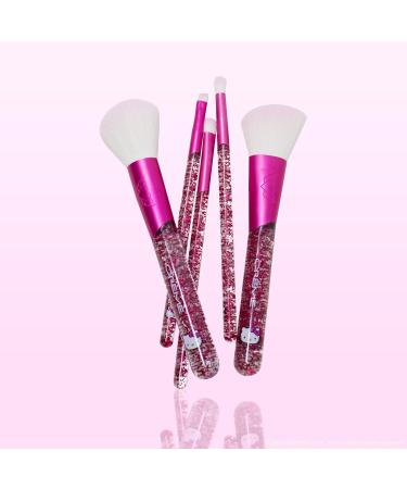 The Creme Shop Hello Kitty Luv Wave Brush Collection - Silky-Soft Makeup Brushes Set for Precise Shader Blending Blush & Powder - Durable & Easy to Wash - Shop Now - Buy Online on SooperMarket.com