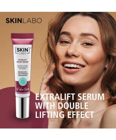 SkinLabo - Extralift Serum With Grape Polyphenols. Face serum with antioxidant anti-pollution and plumping action. 15 ml. - Buy Online on SooperMarket.com