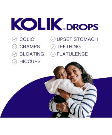 Dr. Chase Pediatrics Kolik Concentrated Gas Relief Drops for Baby Colic Gas Relief for Infants - All Natural Gas Drops for Babies - Herbal Formula to Ease Digestive Discomfort & Fussiness 60ml - Buy Online on SooperMarket.com