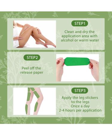 Herbal Fusion Cellulite Patches Wormwood Leg Patch Herbalfirm Cellulite Reduction Patches Firming & Cellulite Reducing Thigh Stickers Wormwood Lower Body Treatment Patch (4box) - Buy Online on SooperMarket.com