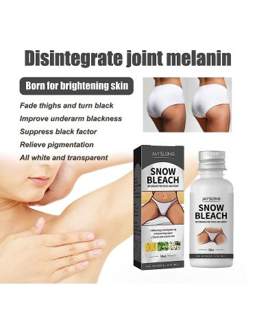 Snow Bleach Cream: Lighten Intimate Areas & Brighten Skin - 2pc Intensive Face & Body Treatment - Buy Online on SooperMarket.com