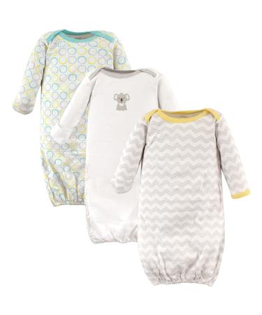 Luvable Friends Baby Girls' Nightgown 0-6 Months Koala