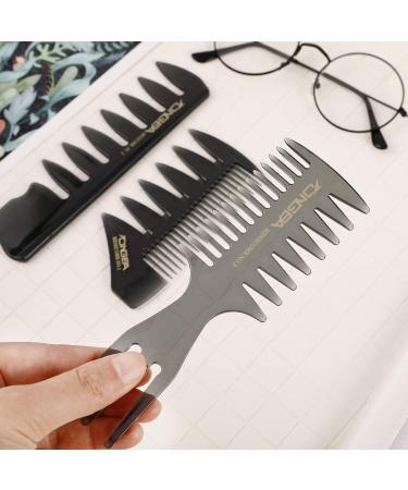 Phoetya 3pcs Professional Styling Comb Set | Retro Detangler Hairbrush for Men | Hair Care Accessories | Perfect for Long Hair & Showers - Buy Online on SooperMarket.com