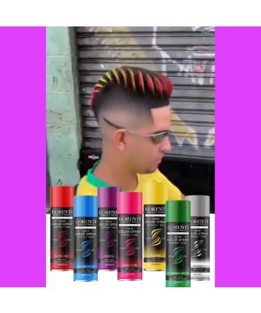 Lorenti Hair Color Spray | Temp Perfect Tone | Anti-Fade Colour Protection | Silver 150 ml - Buy Online on SooperMarket.com