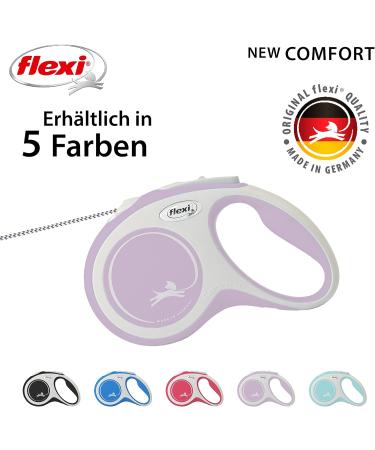 Shop Flexi Dog Leash - Extendable with Soft Handle | 3m 5m 8m | Perfect for Small Dogs (8-20kg) - Pink Rose - Buy Online on SooperMarket.com