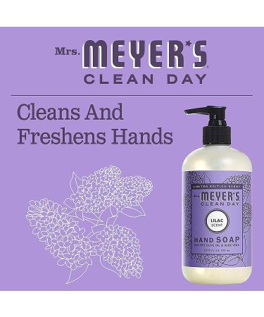 MRS. MEYER'S CLEAN DAY Lilac Hand Soap 12.5 OZ - Citrus Scented, Pack of 6 - Buy Online on SooperMarket.com