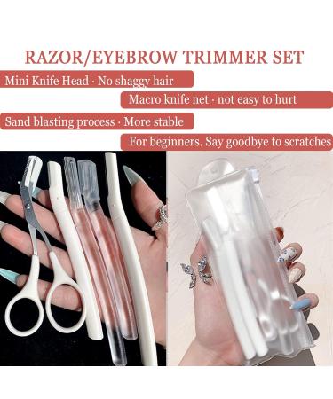 Buy 5-in-1 Eyebrow Trimmer Kit | Eyebrow Scissors Facial Razors & Shaping Tools - Perfect for Women Fast International Shipping - Buy Online on SooperMarket.com