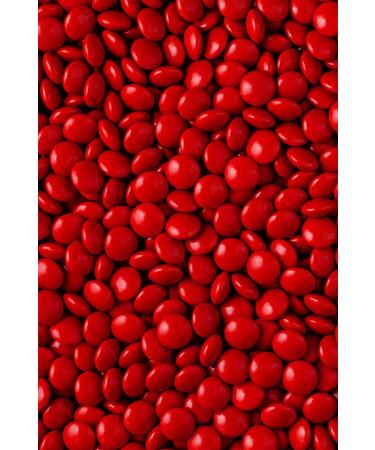 Coloured Milk Chocolate Beans Red - 30g or 100g - Cake Cupcake & Cookie Decoration Sprinkles Red 100g