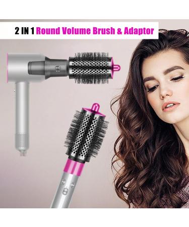 Large Round Volumizing Brush for Dyson for Airwrap HS05 HS01 Multi-Styler for Limp Flat Hair with Adapter for Hair Dryer HD01 HD02 HD03 HD08 Curling Hair Tool - Buy Online on SooperMarket.com