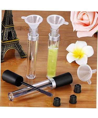 PLAFOPE 6pcs Eyelash Solution Bottle Portable Bottle Mascara Vials Bottle Empty Mascara Tube Plastic - Buy Online on SooperMarket.com