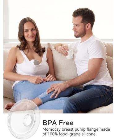 Momcozy Double-Sealed Flange 27mm for S9 Pro/S12 Pro Breast Pump - Replacement Accessory 1PC - Buy Online on SooperMarket.com