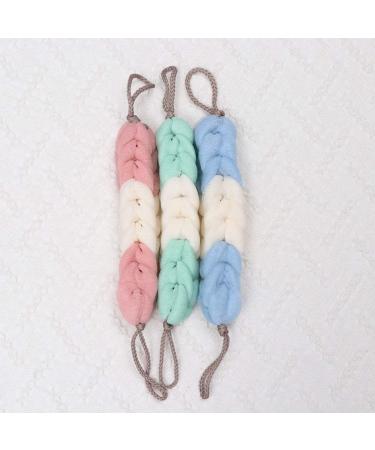 9pcs Sponge Body Scrubber Set with Rope | Bathing & Exfoliating Tool | Deep Cleanse for Back & Body | Home & Bathroom Supplies - Buy Online on SooperMarket.com