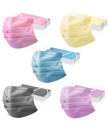 CBC Crown Unisex Children Dust Protection Breathable Disposable Safety Face Masks Kid Boys & Girls 50pc Set O