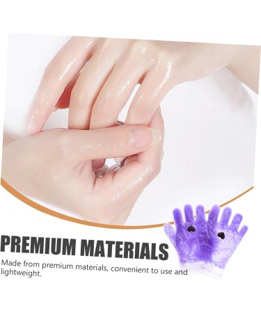HAPINARY 1 Pair Hand Wax Set Foot Wax Set Wax Bag Moisturizing Hand Gloves Spa Gloves Wax Warming Cover Pebble Slippers Hand Feet Wax Cover Hydrating Hand Gloves Heating Lid Whitening 25x5.4x0.8cm - Buy Online on SooperMarket.com