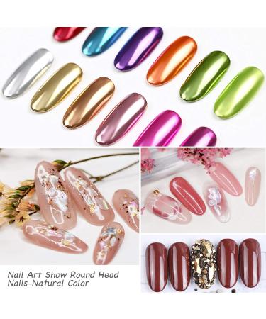 Flofia 240 Nail Art Tips Display - Practice & Presentation Compartment for Nail Polish - Natural Color - Buy Online on SooperMarket.com